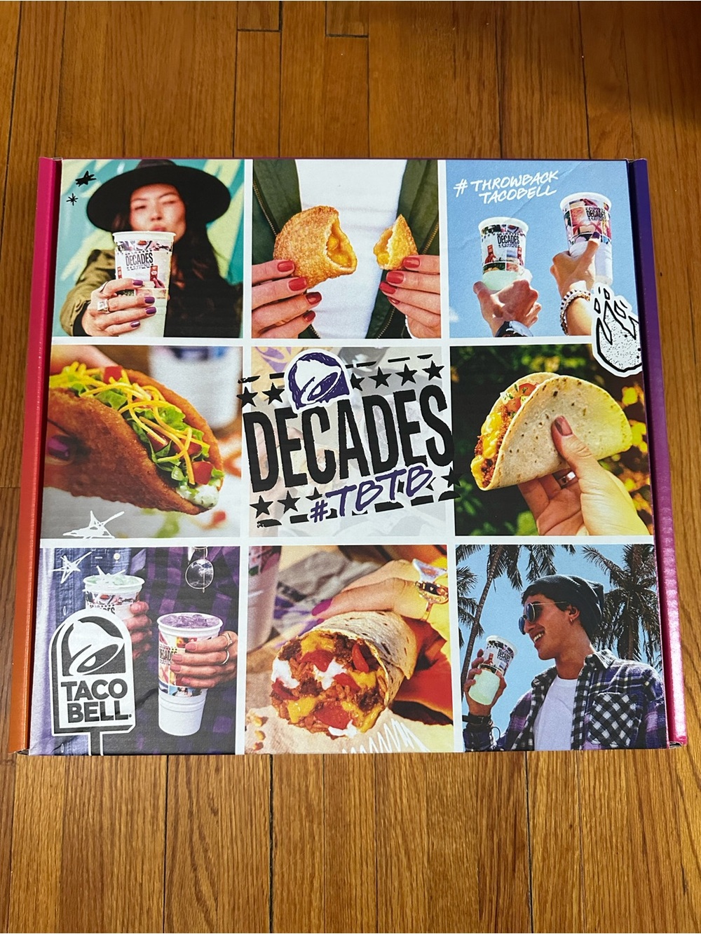 Taco Bell Decades Tuesday Drop 2016 edition rare w/ large flannel and black cap